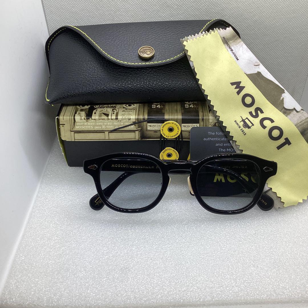 MOSCOT LEMTOSH JAPAN LIMITED 46 24-145 SUNGLASSES BLACK