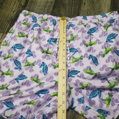 Island Planet swim shorts men's XL Sea Turtle All Over Print outdoor beach - Picture 7 of 15