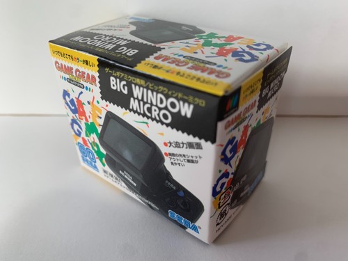 SEGA Game Gear Micro Black Blue Yellow Red White Big Window Micro - Picture 47 of 55