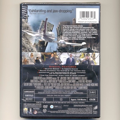 2012 PG-13 disaster action adventure 2009 movie, new DVD John