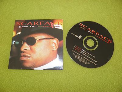 Scarface - Game Over - RARE 1997 Promo CD / RAP /  Dr. Dre, Ice Cube, Too Short
