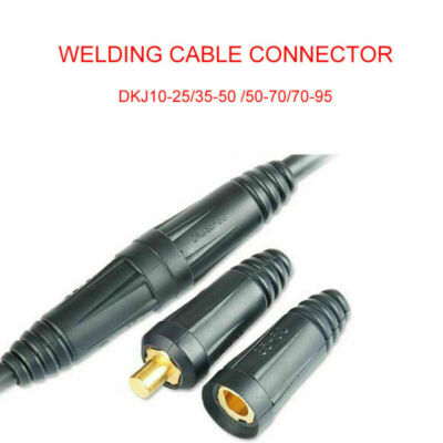 Male Female Copper Cable Connector Welder Quick Fitting Socket Plug Welding Tool