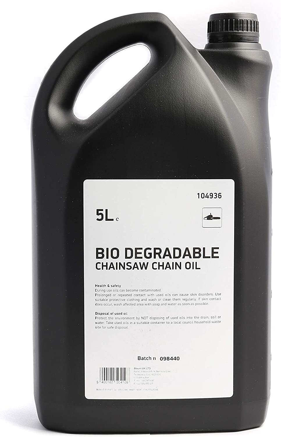 104936 Biodegradable Chainsaw Chain Oil, Non Toxic Lubricating Bio eBay