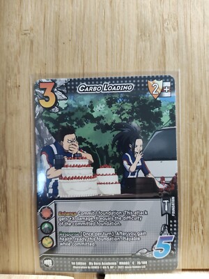 CARBO LOADING  Universus 2022 Jasci Games Reading Card  TCG
