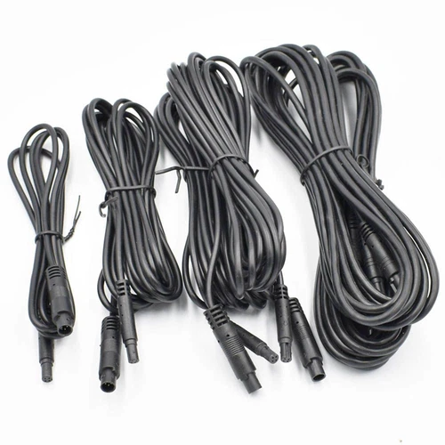 4/5/6/8pin Car Rear View Backup Camera Extension Cable Car Dash Cam Cord Wire