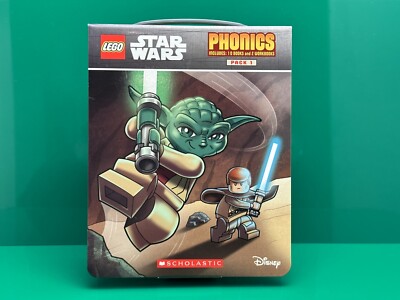 LEGO Star Wars Disney Kinderbücher, Phonics, 10 Geschichtenbücher & 2 Arbeitsbücher