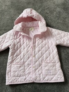 pale pink quilted jacket
