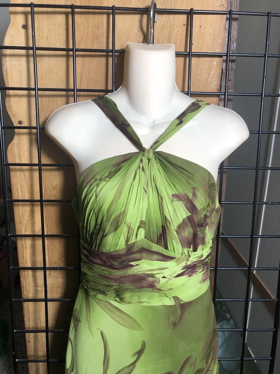 Anne klein green dress cheap