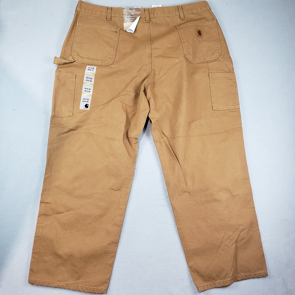 33×30Carhartt B11 Washed Duck WorkPants Carhartt B11 Washed Duck Work Dungaree - Carhartt Brown