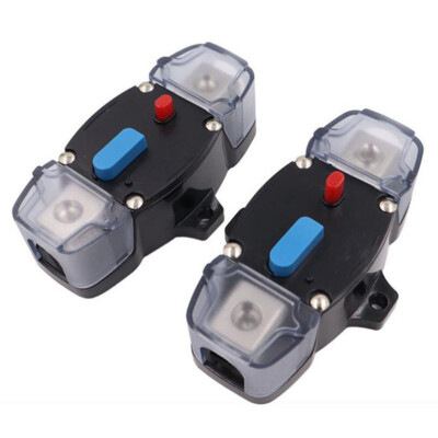 Car Marine Stereo Audio Fuse 300Amp Circuit Breaker Reset Disconnect Kill Switch