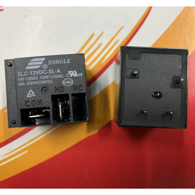 5PCS SONGLE SLC-12VDC-SL-A Power Relay 12VDC 5Pin 30A 250VAC