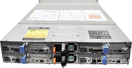 Dell PowerEdge C6400 Server 4x Node C6420 8x Silver 4210 2,2GHz 128GB 24Bay 2,5" - Picture 2 of 6