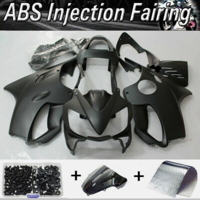 For Honda CBR600F4i 2001- 2003 Matte Black Injection Fairing Kit Bodywork +Bolts