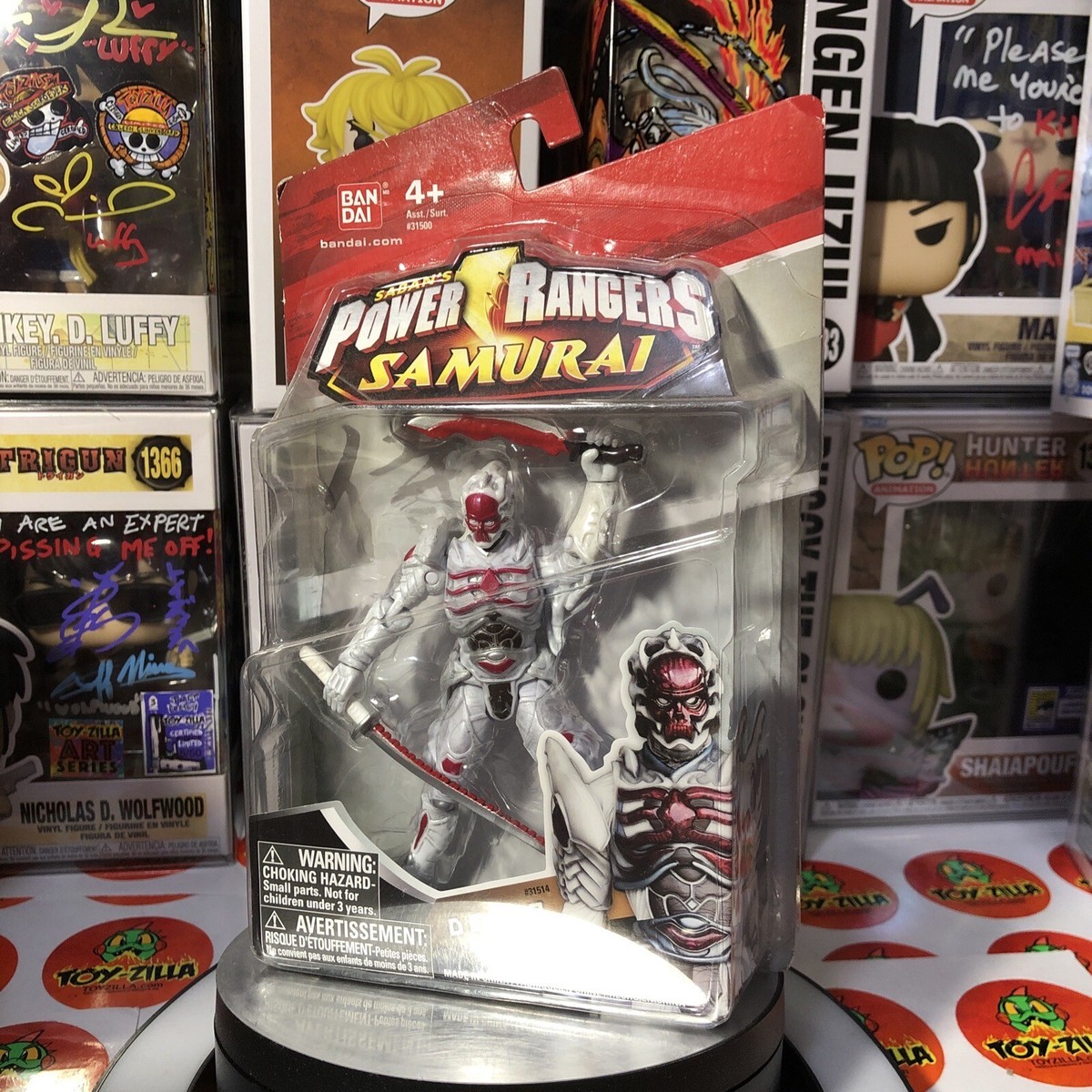 Power Rangers Samurai Deker Figure | eBay