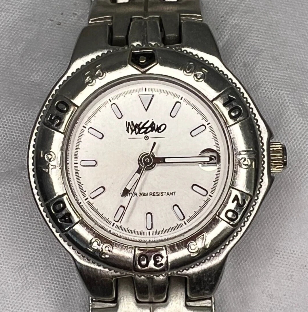 Mossimo watch silver clearance