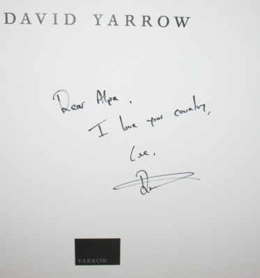 SIGNED David Yarrow Encounter Wildlife Animals 87 Photographs HC