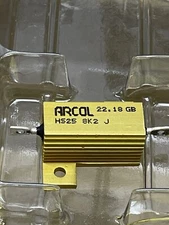 Arcol 25W Ohmite/Arcol Aluminum 5% Mil-Spec Wirewound Resistor, 8.2K Ohm