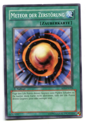 Yu-Gi-Oh! Meteor der Zerstörung Common SD3-DE026