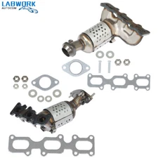 Manifold Catalytic Converter Front Left & Right For Ford Taurus 3.5L 2013-2019