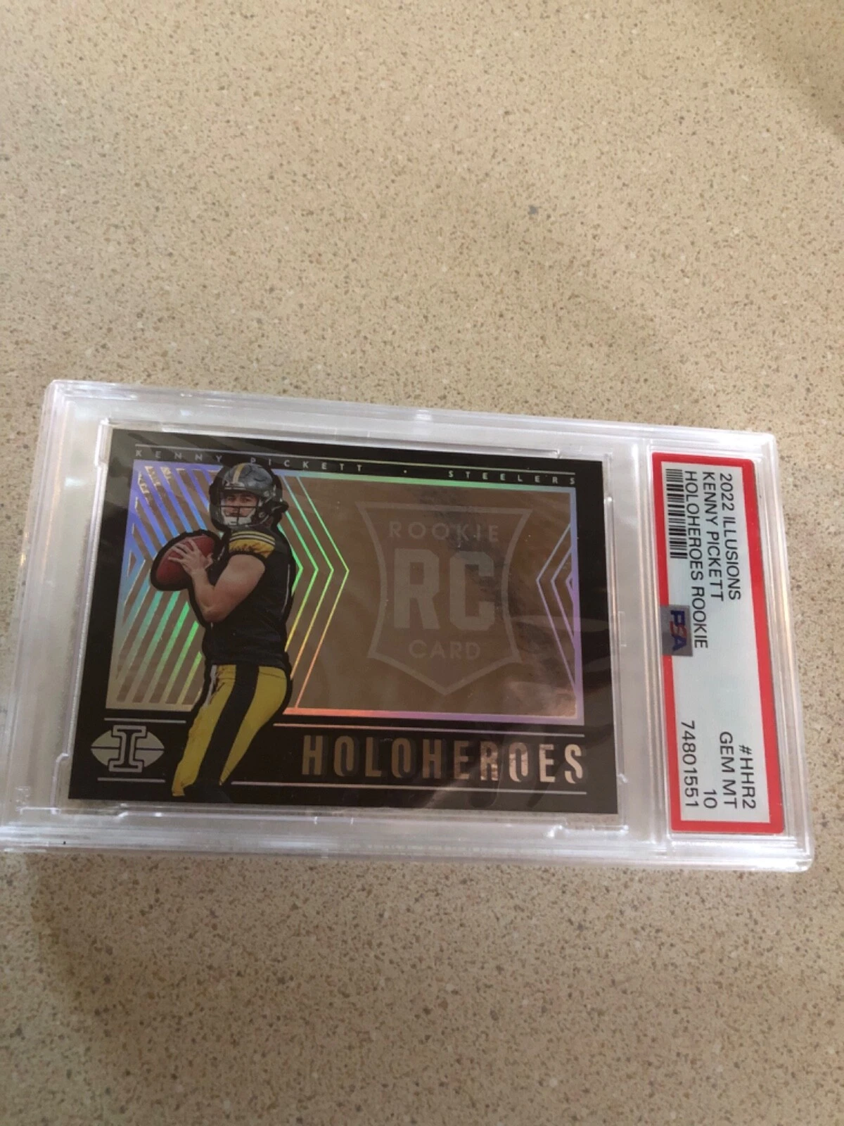 Kenny Pickett Panini Illusions Holoheroes Rookie #HHR2 Base