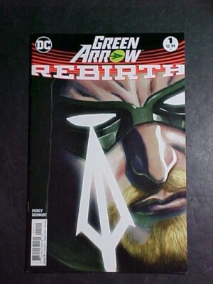 GREEN ARROW #1! 2nd PRINT! REBIRTH! VF 2016 DC COMICS