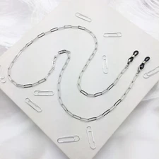 Paper Clip Chain Eyeglasses Necklace Eye Glass Leash Sunglasses Eyewear Holder