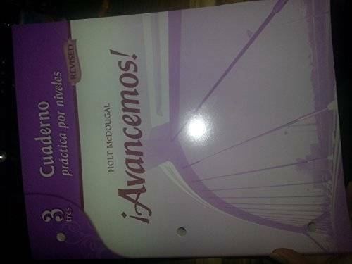 Â¡Avancemos!: Cuaderno Practica por niveles Student Edition Level 3 ...