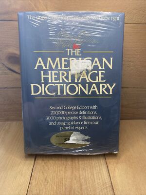 The American Heritage Dictionary Second College Edition 200,000