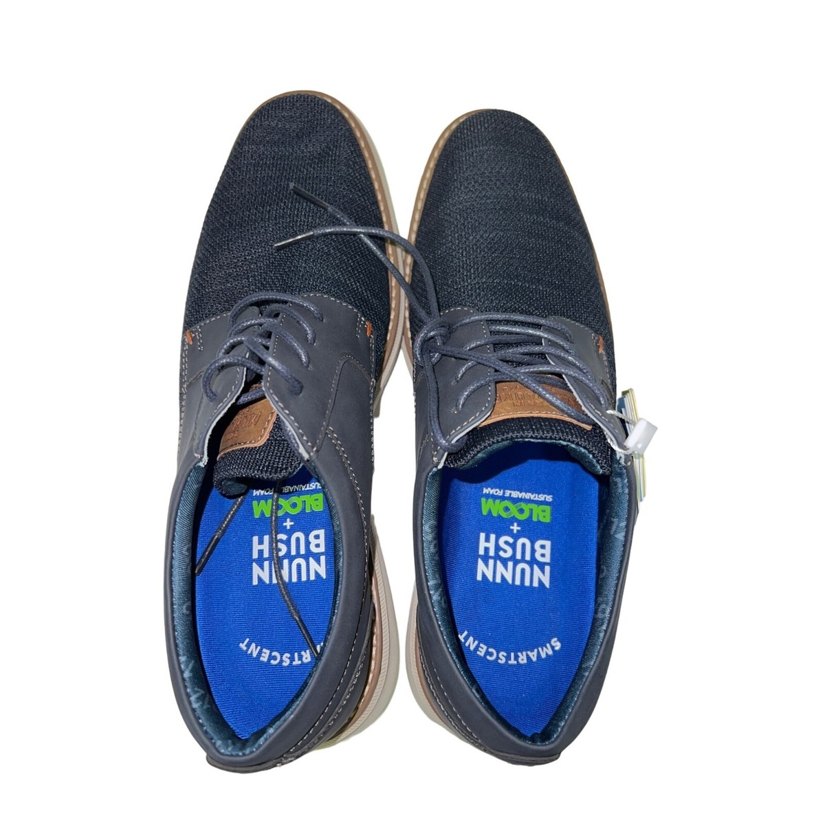 NEW! Nunn Bush Chase Oxford Navy Blue Lace Up Men\'s Shoes Size 8 NEW! Nunn Bush Chase Oxford Navy Blue Lace Up Men main image 3