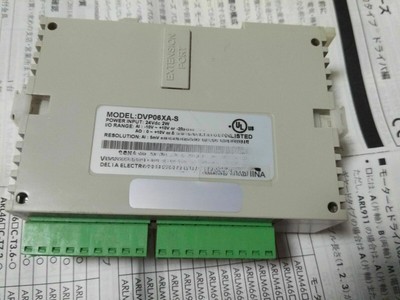 ONE USED Delta DVP06XA-S module tested