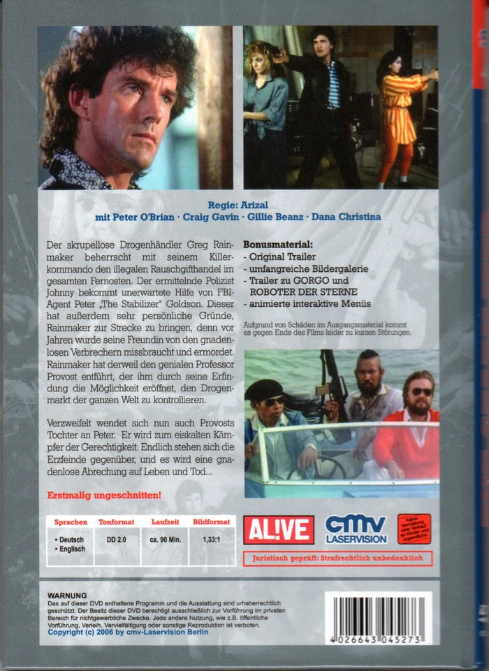 The Stabilizer , small hardbox edition , 100% uncut , new & sealed - Image 2 of 3