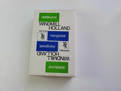 Dutch playing cards *RARE* Holland delta grain windmill