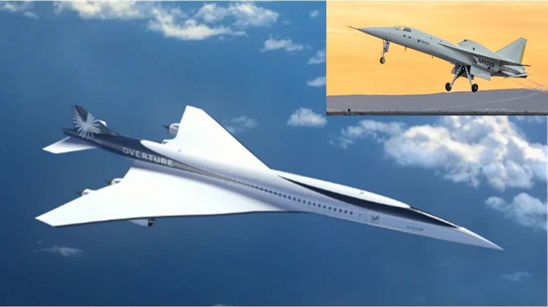 MicroDetail MD-56 1/700 Scale Boom Supersonic Set: Overture SST and XB-1 Kit
