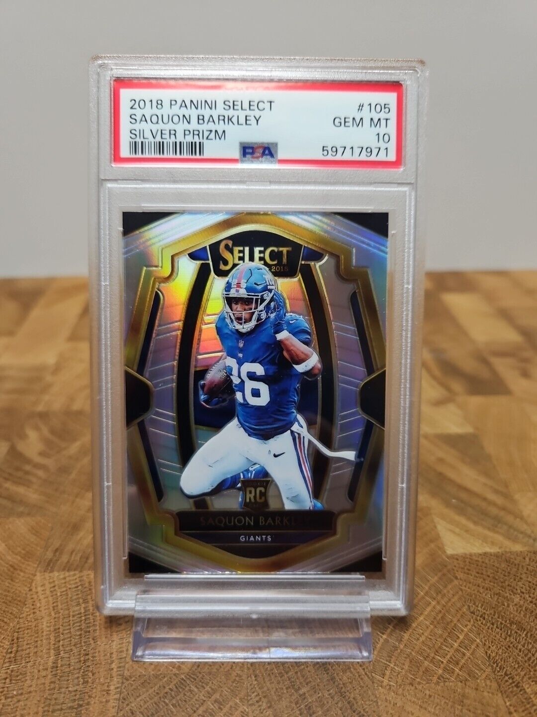 Saquon Barkley 2018 Select Premier Level Silver Price Guide Saquon Barkley 2018 Select Premier Level Silver Price Guide