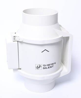 Soler & Palau Halbradiale Rohrventilatoren TD-160/100