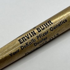 VTG Ballpoint Pen ERVIN BUHR DeKalb Pfizer Genetics Adams Nebraska