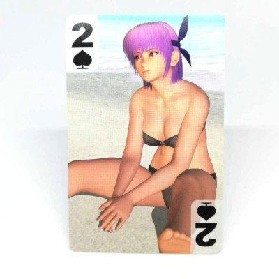 2 SPADE Ayane DEAD OR ALIVE Extreme Beachvolleyball Spielkarten KOEI TECMO