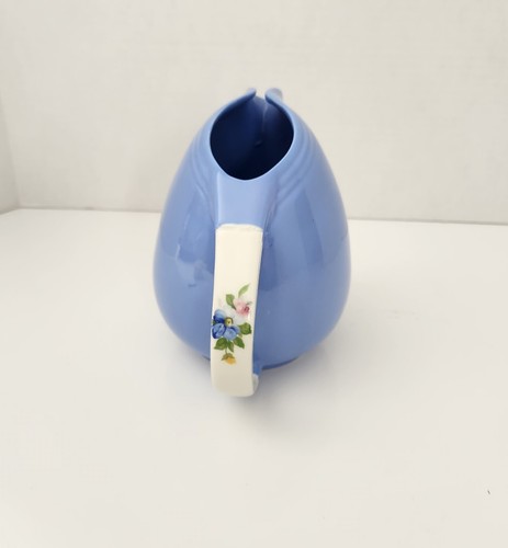 Vintage Hall’s Superior Kitchenware 1259 Rose Parade Small Pitcher /w Ice Lip - Picture 2 of 7