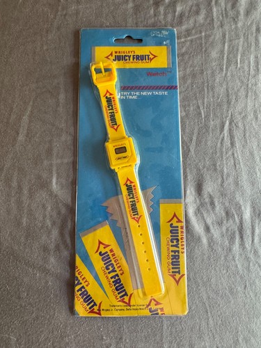 JUICY FRUIT Vintage Wrist Watch Wrigleys