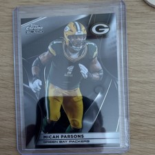 Topps Chrome Black 2025 Micah Parsons Green B...