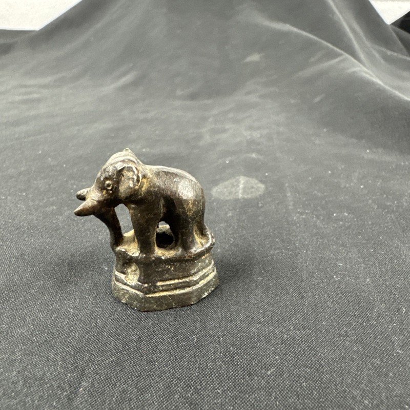 Antique Elephant (Siamese?) Opium Scale Asian Burmese Or Thai #SB20