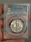 1942 Walking Liberty Half Dollar PCGS MS62