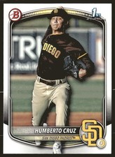 2025 Bowman #BP-96 Humberto Cruz Prospects