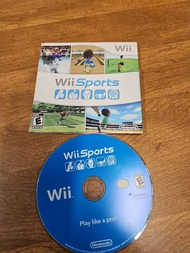 New ListingNINTENDO WII SPORTS IN CARDBOARD SLEEVE W/ MANUAL COMPLETE GAME  Lot Of 2