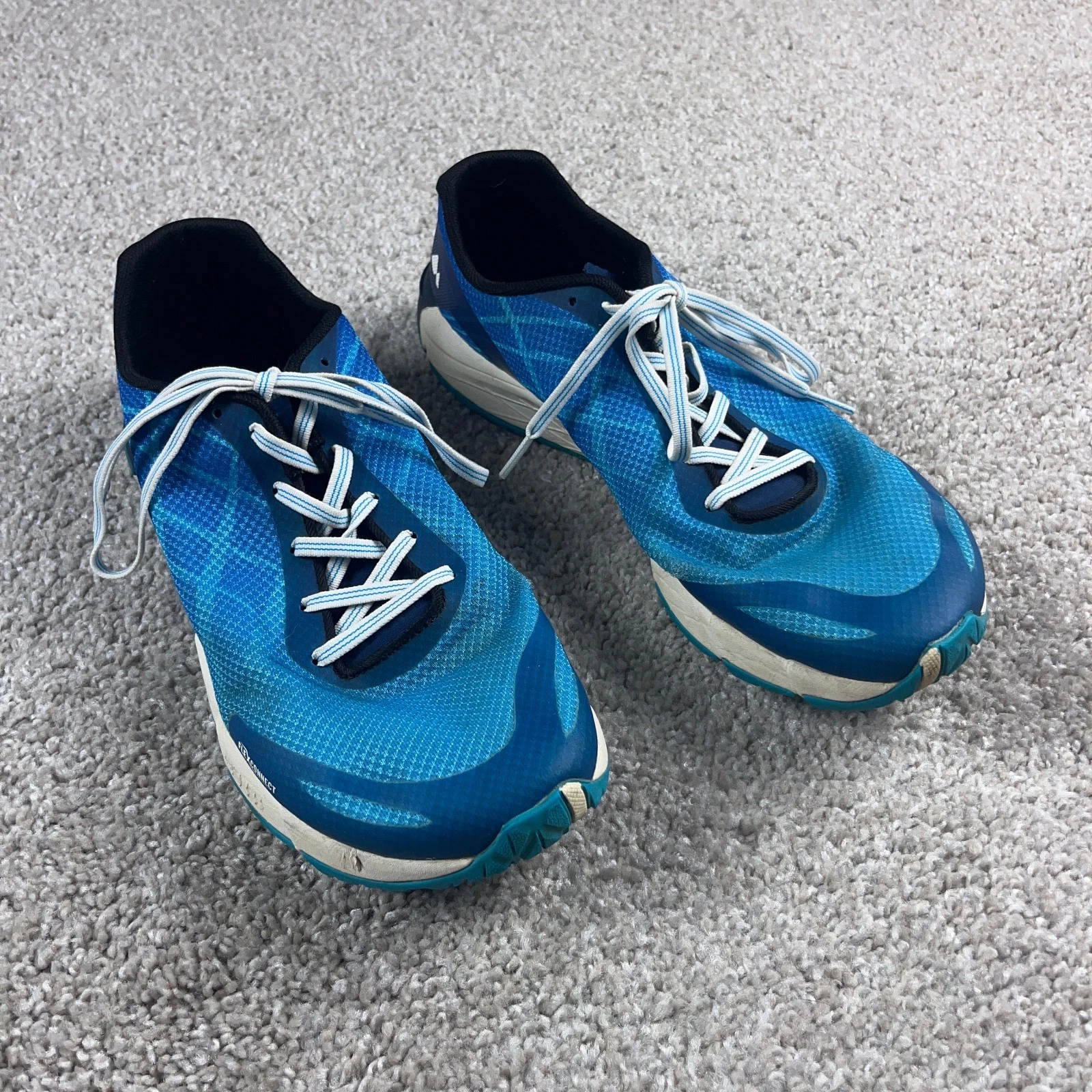 Merrell Running Shoes Mens 8.5 Blue Trail Running Bare Access Minimalist Sneaker