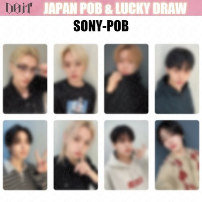 STRAY KIDS SKZ IT TAPE DO IT JAPAN POB LUCKY DRAW PHOTOCARD JYP
