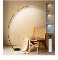 LED Floor Lamp 40W 67” Dimmable 3 Color 5 Levels for Living Room