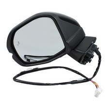 Black Left Driver Side Mirror with Heated Signal Blind Spot for Honda CR-V 20...
