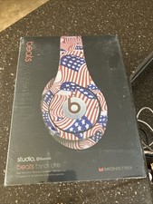 Rendition Beats by Dre Monster Over Ear Wired Studio Headphone USA Flag Design