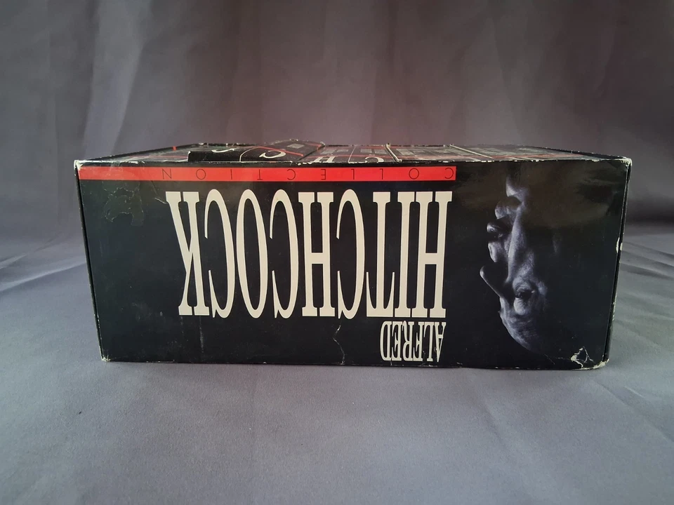 Alfred Hitchcock VHS Box Set 10 Tapes Collection Classic Movies 1993 - Image 3 of 3